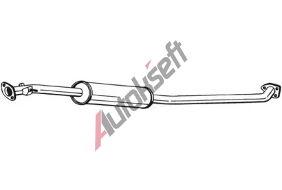 BOSAL St�edn� tlumi� v�fuku BS 284-133, 284-133