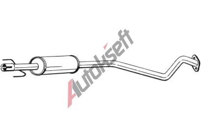 BOSAL Stedn tlumi vfuku BS 284-367, 284-367