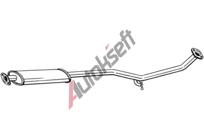 BOSAL Stedn tlumi vfuku BS 284-423, 284-423