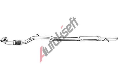 BOSAL St�edn� tlumi� v�fuku BS 284-525, 284-525