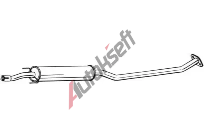 BOSAL Stedn tlumi vfuku BS 284-593, 284-593