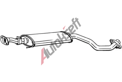 BOSAL St�edn� tlumi� v�fuku BS 284-625, 284-625