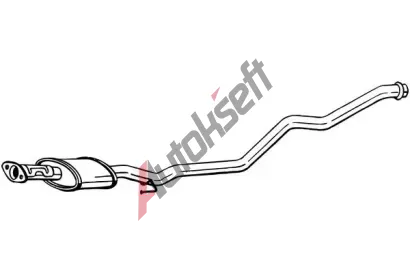 BOSAL Stedn tlumi vfuku BS 284-631, 284-631