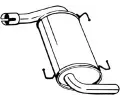 Stedn tlumi vfuku BOSAL ‐ BS 284-783