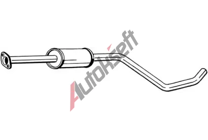 BOSAL Stedn tlumi vfuku BS 284-799, 284-799