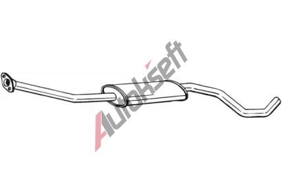 BOSAL Stedn tlumi vfuku BS 284-925, 284-925