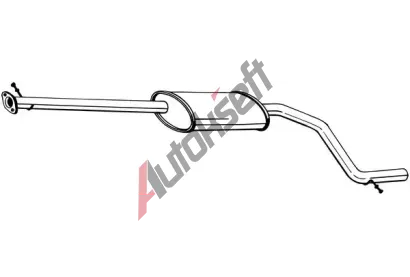 BOSAL Stedn tlumi vfuku BS 285-057, 285-057