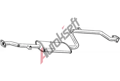 BOSAL Stedn tlumi vfuku BS 285-065, 285-065