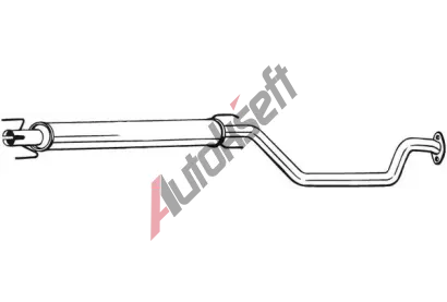 BOSAL Stedn tlumi vfuku BS 285-117, 285-117