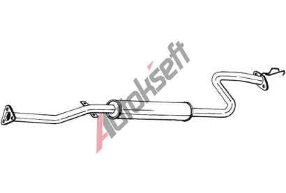 BOSAL Stedn tlumi vfuku BS 285-129, 285-129