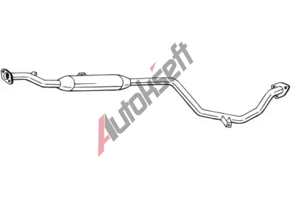 BOSAL St�edn� tlumi� v�fuku BS 285-273, 285-273