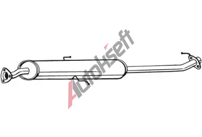 BOSAL Stedn tlumi vfuku BS 285-281, 285-281