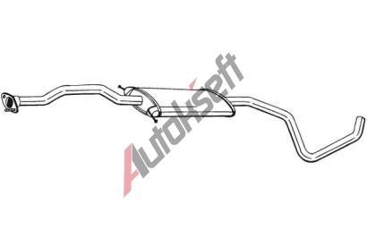 BOSAL Stedn tlumi vfuku BS 285-289, 285-289