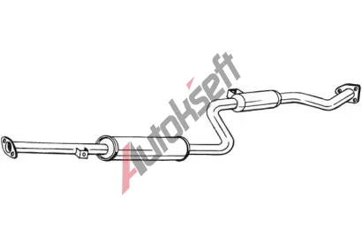 BOSAL Stedn tlumi vfuku BS 285-303, 285-303