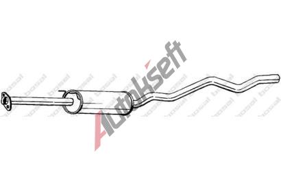 BOSAL Stedn tlumi vfuku BS 285-323, 285-323
