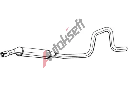BOSAL St�edn� tlumi� v�fuku BS 285-381, 285-381
