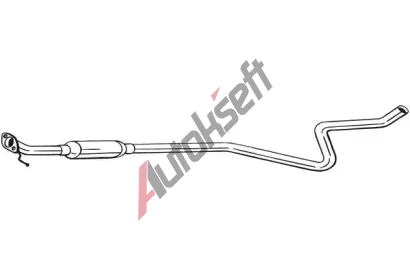 BOSAL Stedn tlumi vfuku BS 285-389, 285-389