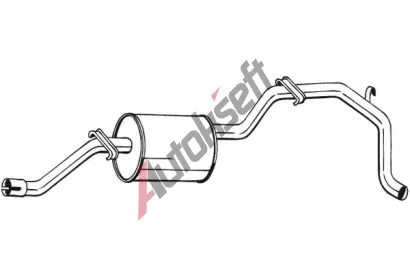 BOSAL Zadn� tlumi� v�fuku BS 285-413, 285-413