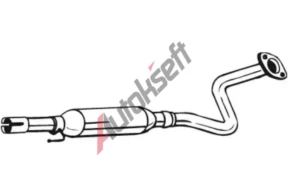 BOSAL Stedn tlumi vfuku BS 285-443, 285-443