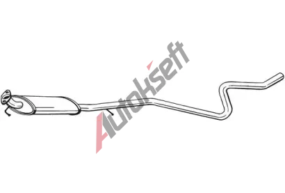BOSAL St�edn� tlumi� v�fuku BS 285-529, 285-529
