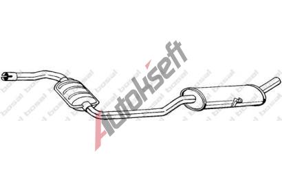 BOSAL Stedn tlumi vfuku BS 285-975, 285-975