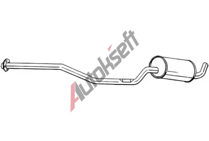 BOSAL Stedn tlumi vfuku BS 286-007, 286-007