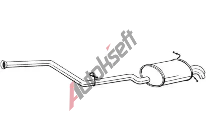 BOSAL Zadn tlumi vfuku BS 286-057, 286-057
