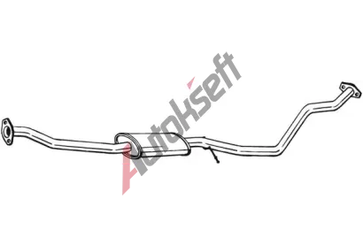 BOSAL Stedn tlumi vfuku BS 286-103, 286-103