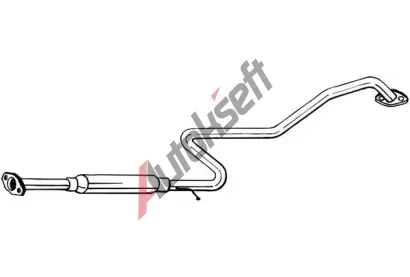 BOSAL Stedn tlumi vfuku BS 286-125, 286-125