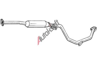 BOSAL St�edn� tlumi� v�fuku BS 286-157, 286-157