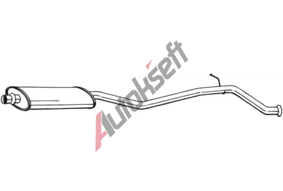 BOSAL St�edn� tlumi� v�fuku BS 286-167, 286-167
