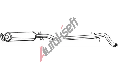 BOSAL Stedn tlumi vfuku BS 286-185, 286-185