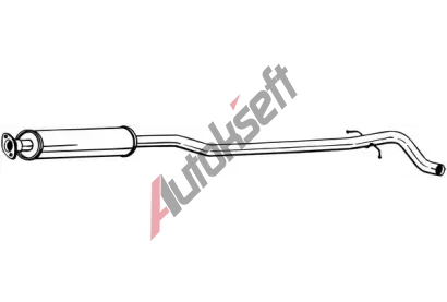 BOSAL Stedn tlumi vfuku BS 286-189, 286-189