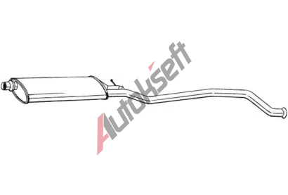 BOSAL Stedn tlumi vfuku BS 286-251, 286-251