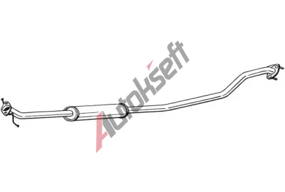BOSAL Stedn tlumi vfuku BS 286-365, 286-365