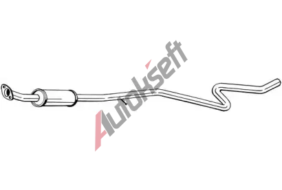 BOSAL St�edn� tlumi� v�fuku BS 286-451, 286-451