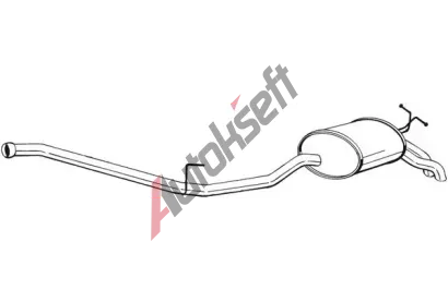 BOSAL Zadn tlumi vfuku BS 287-087, 287-087