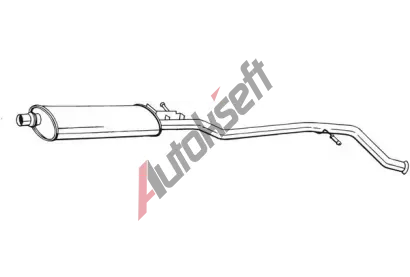 BOSAL Stedn tlumi vfuku BS 287-093, 287-093