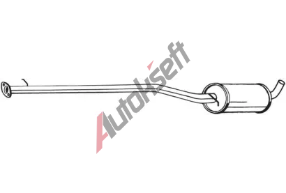 BOSAL Stedn tlumi vfuku BS 287-171, 287-171