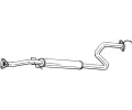 Stedn tlumi vfuku BOSAL ‐ BS 287-213