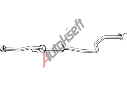 BOSAL Stedn tlumi vfuku BS 287-251, 287-251