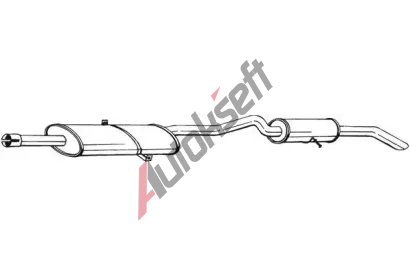 BOSAL Zadn tlumi vfuku BS 287-333, 287-333