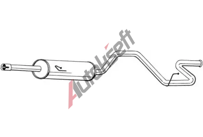 BOSAL Zadn tlumi vfuku BS 287-357, 287-357