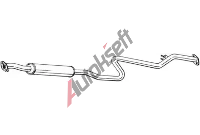 BOSAL Stedn tlumi vfuku BS 287-399, 287-399