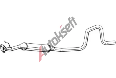 BOSAL St�edn� tlumi� v�fuku BS 287-431, 287-431