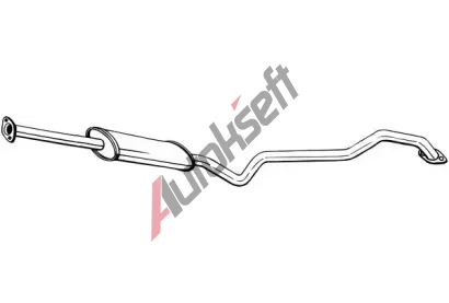 BOSAL Stedn tlumi vfuku BS 287-503, 287-503