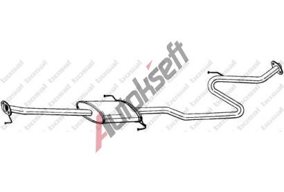 BOSAL Stedn tlumi vfuku BS 287-911, 287-911