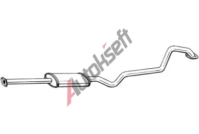 BOSAL Stedn tlumi vfuku BS 288-099, 288-099