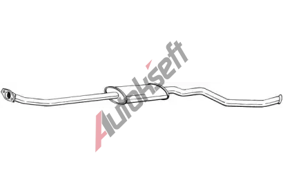 BOSAL Stedn tlumi vfuku BS 288-101, 288-101