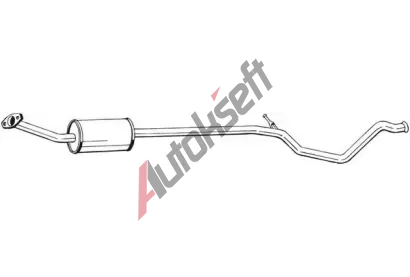 BOSAL Stedn tlumi vfuku BS 288-103, 288-103